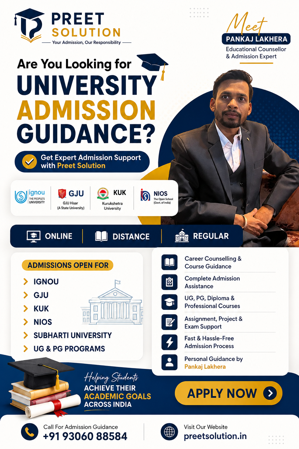 Preet Solution Admission Guidance